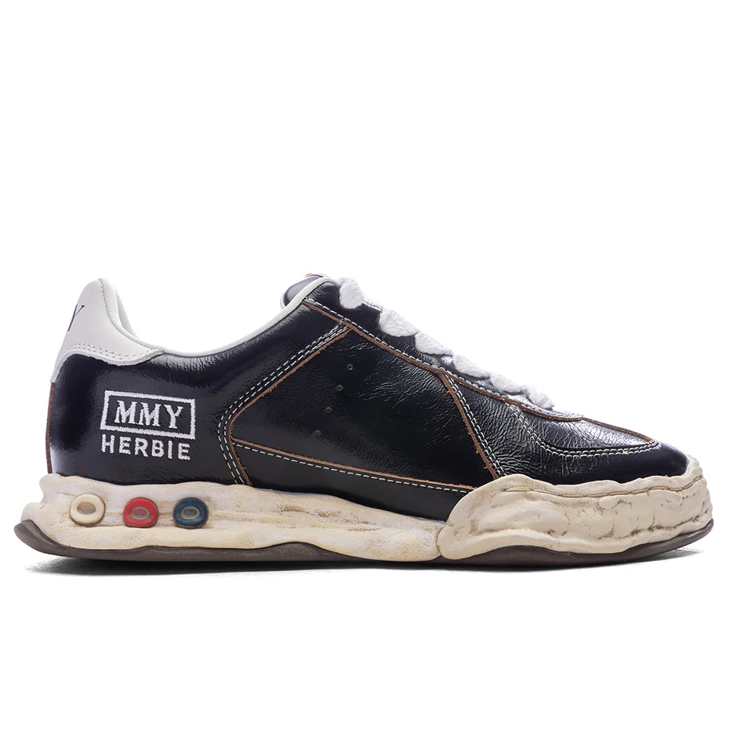 Herbie Low OG Sole Wrinkled Leather Black