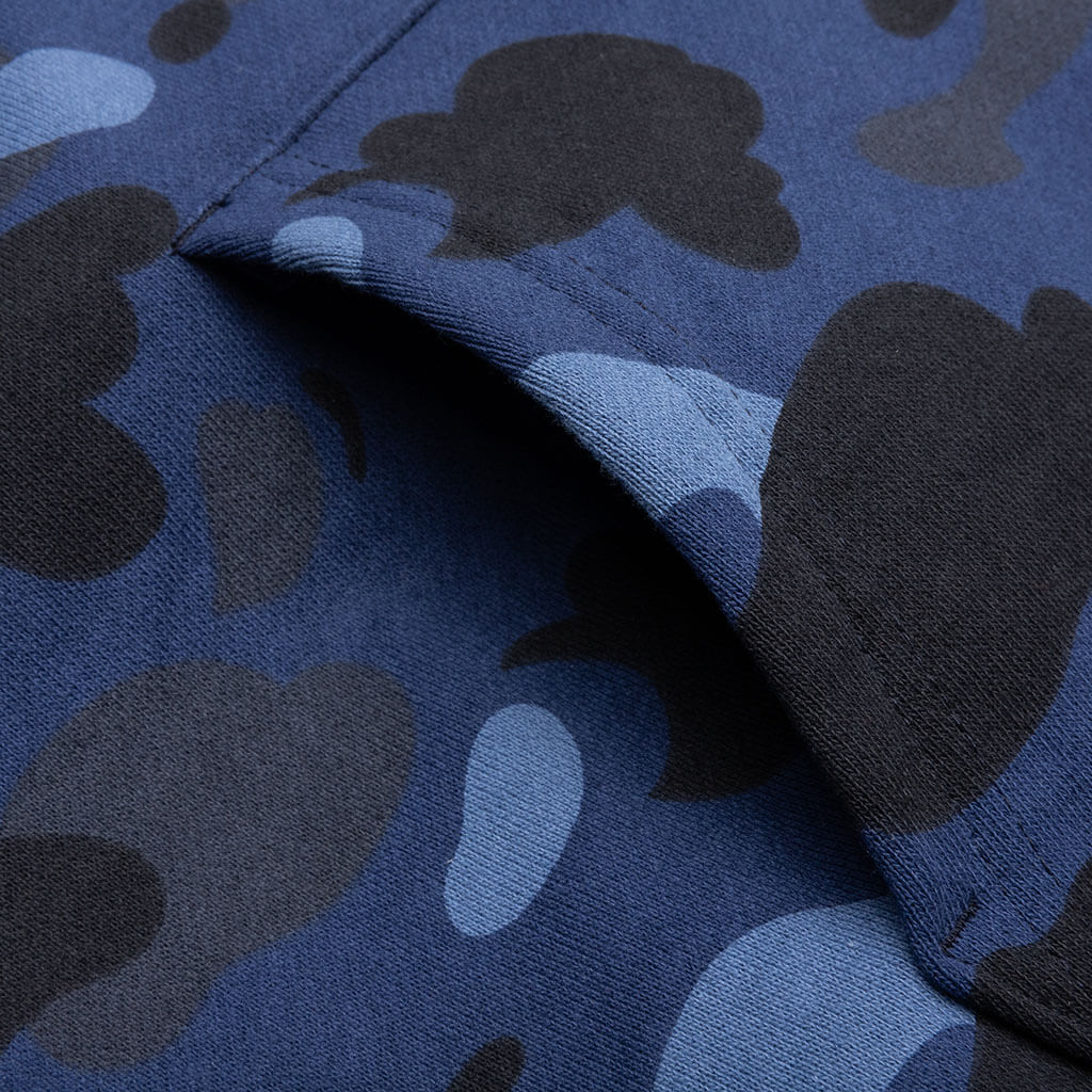 Camo Shark Full Zip Hoodie Navy