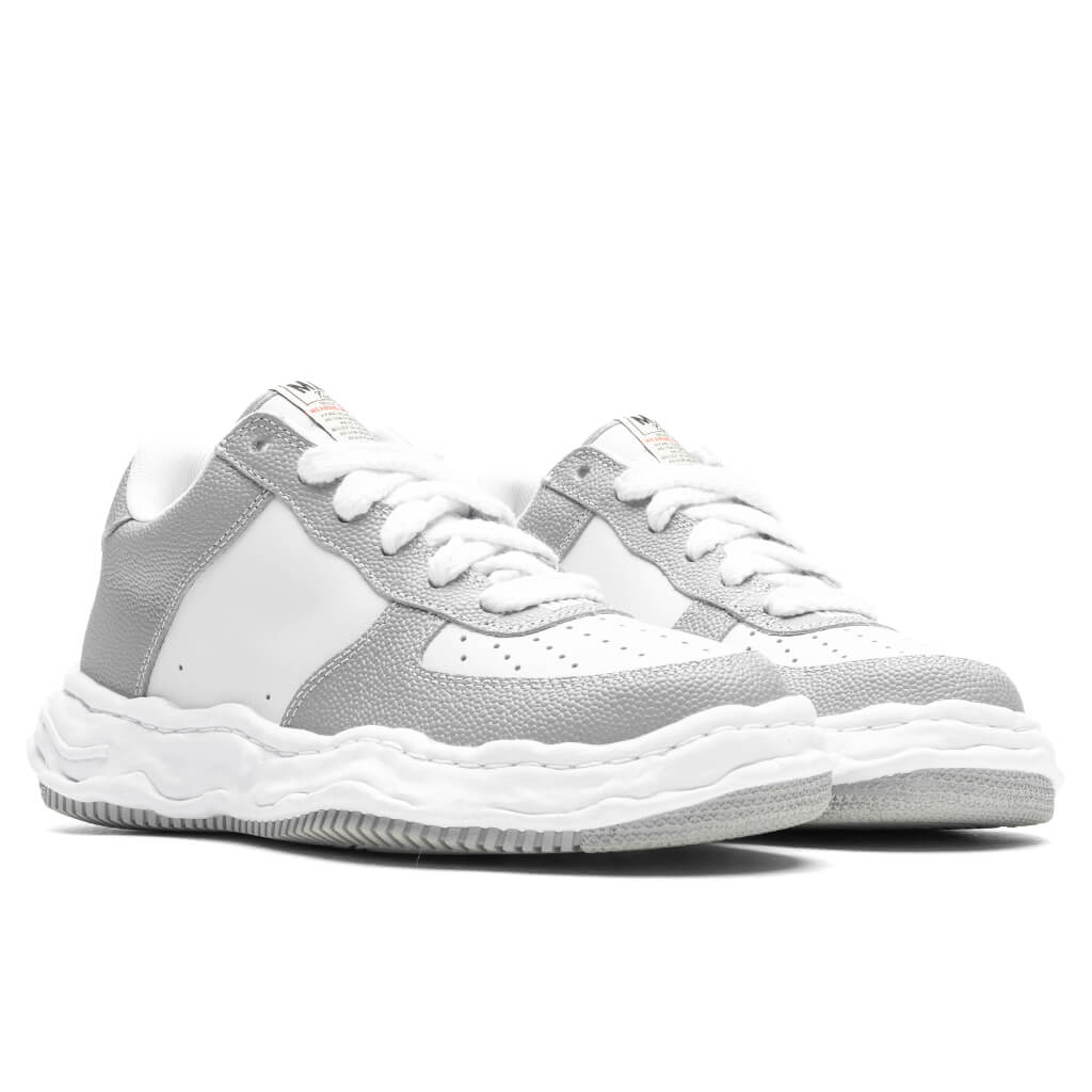 Wayne Low OG Sole Basket Leather Grey White