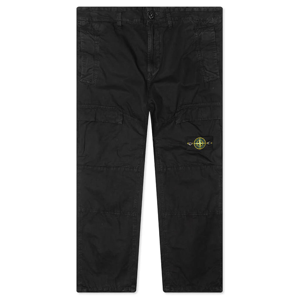 Old Treatment Comfort Fit Cargo Pants Black