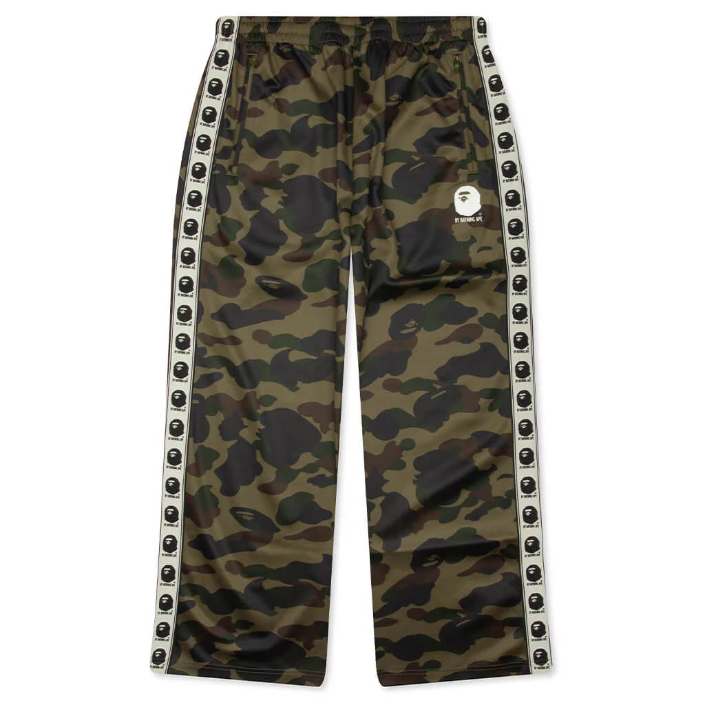 1st Camo Loose Fit Track Pants Green