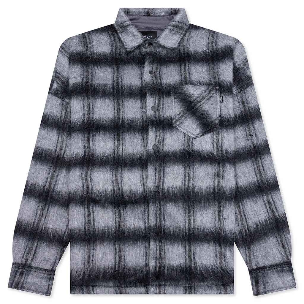 Mohair Flannel Black