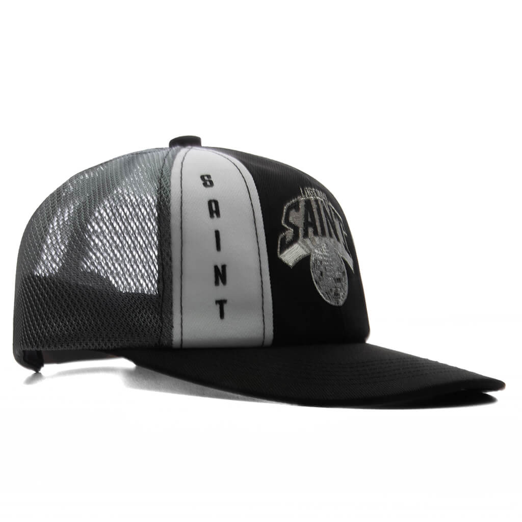 Saint M6 x Lastman Mirror Ball Cap Black
