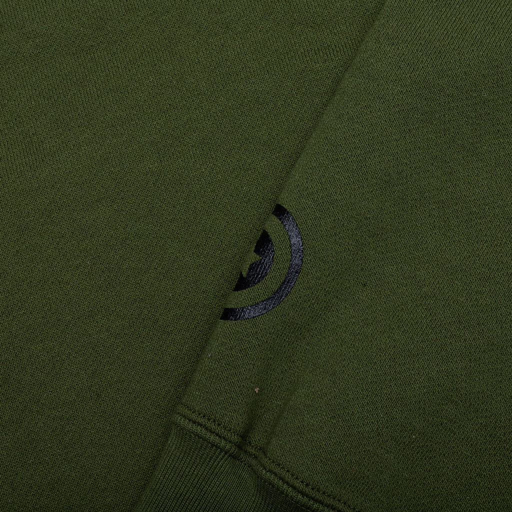1st Shark Full Zip Hoodie Olive Drab