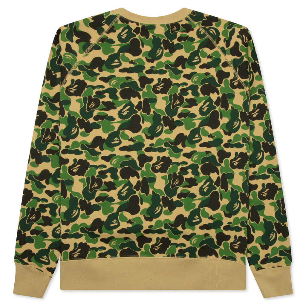Abc Camo Crystal Stone Crewneck Green