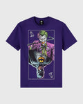 Batman The Joker Mirror Tee Purple