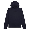 Tonal Upside Down Logo Hoodie Blue Tonal Embroidery
