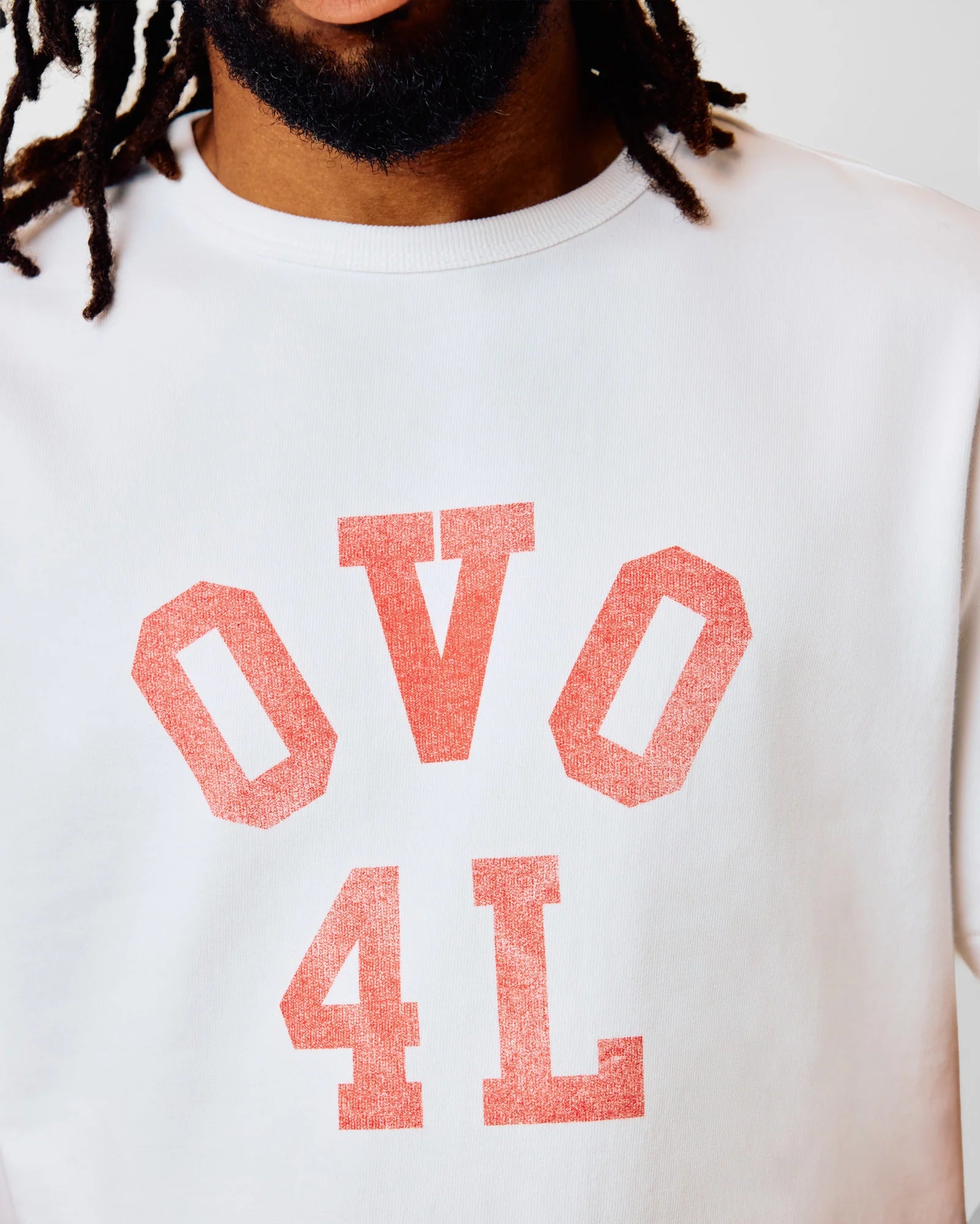 OVO4L Ladder Stitch Tee Alphonso Mango