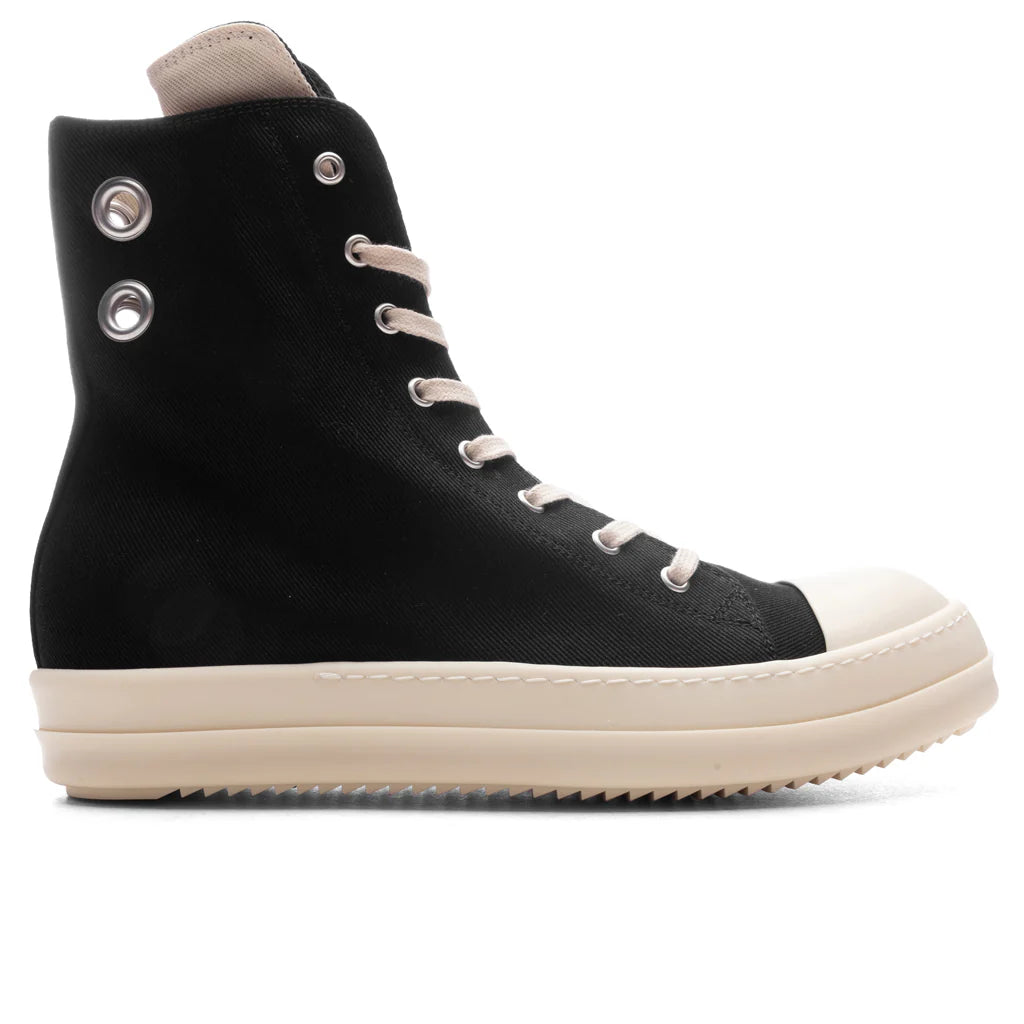 Scarpe in Denim Porterville Sneakers Black Milk