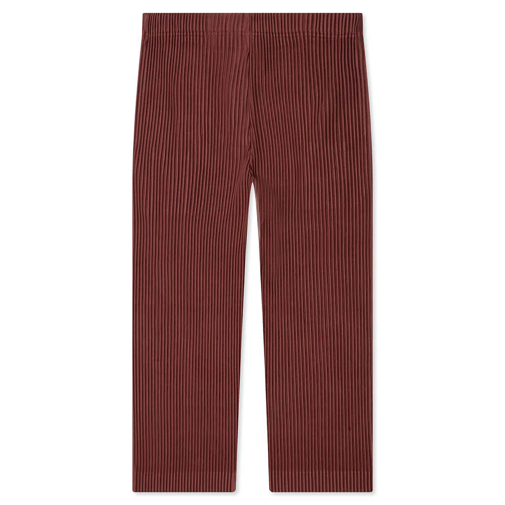 August Relaxed Fit Pants Adamite Brown
