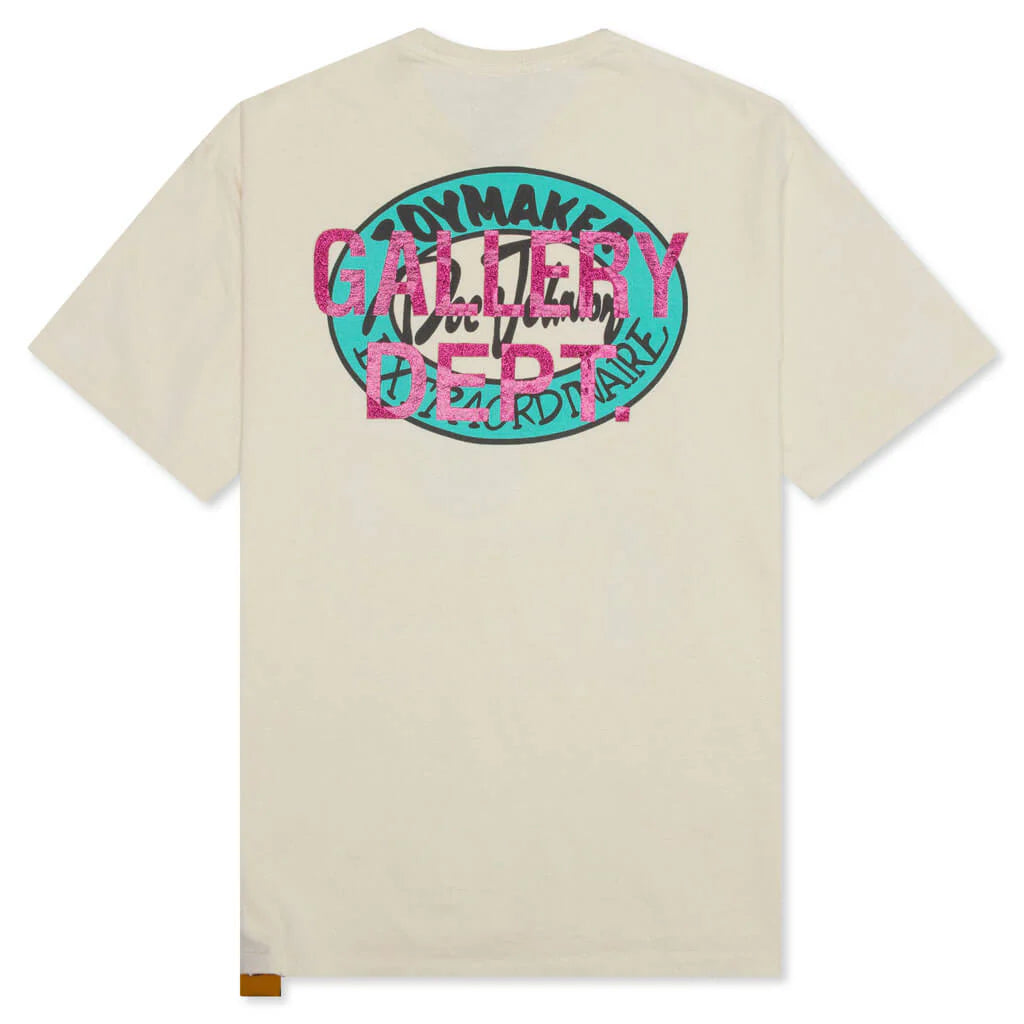 Dead Batteries Tee Antique White