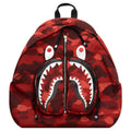 Color Camo Shark Daypack Red
