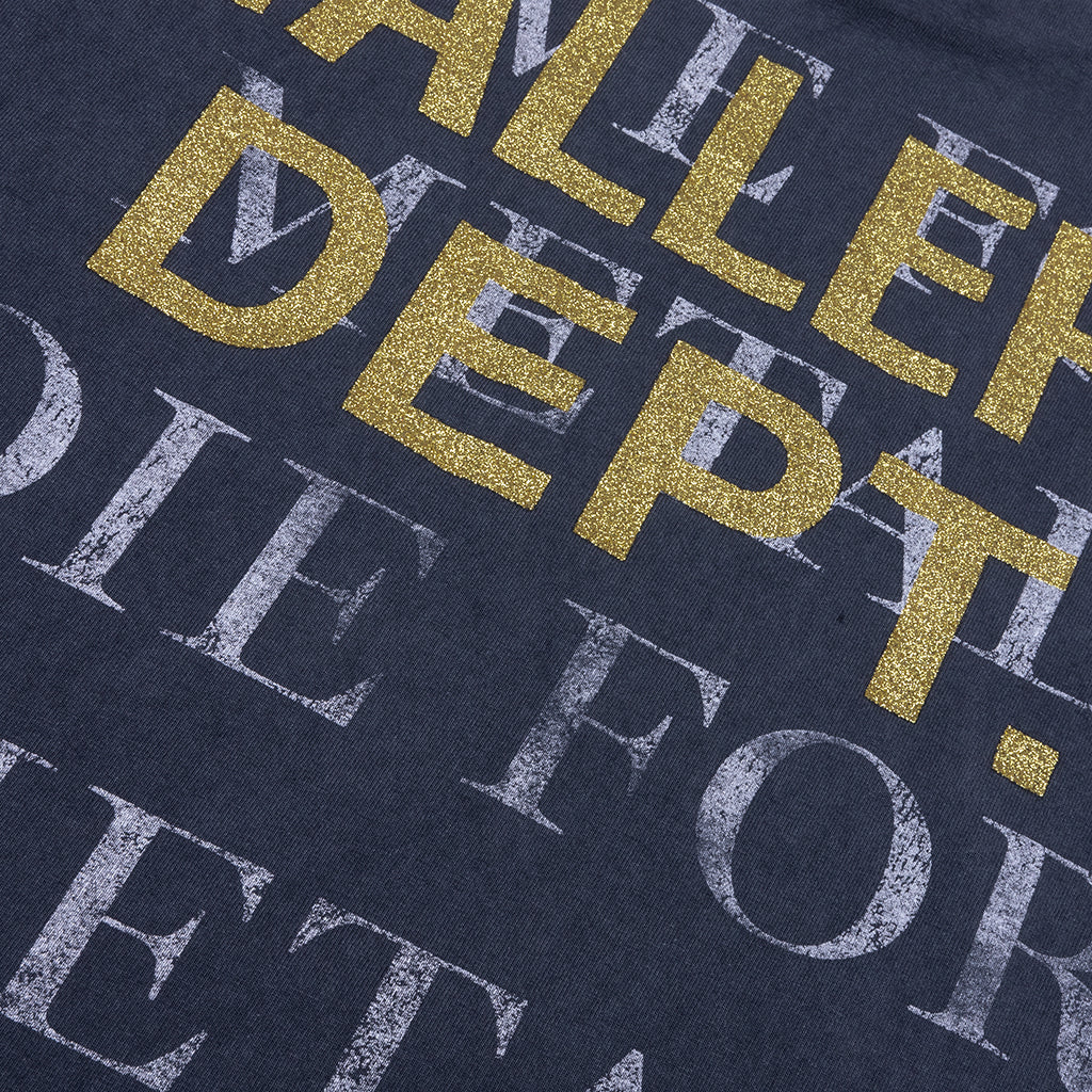 Live For Metal Tee Vintage Black