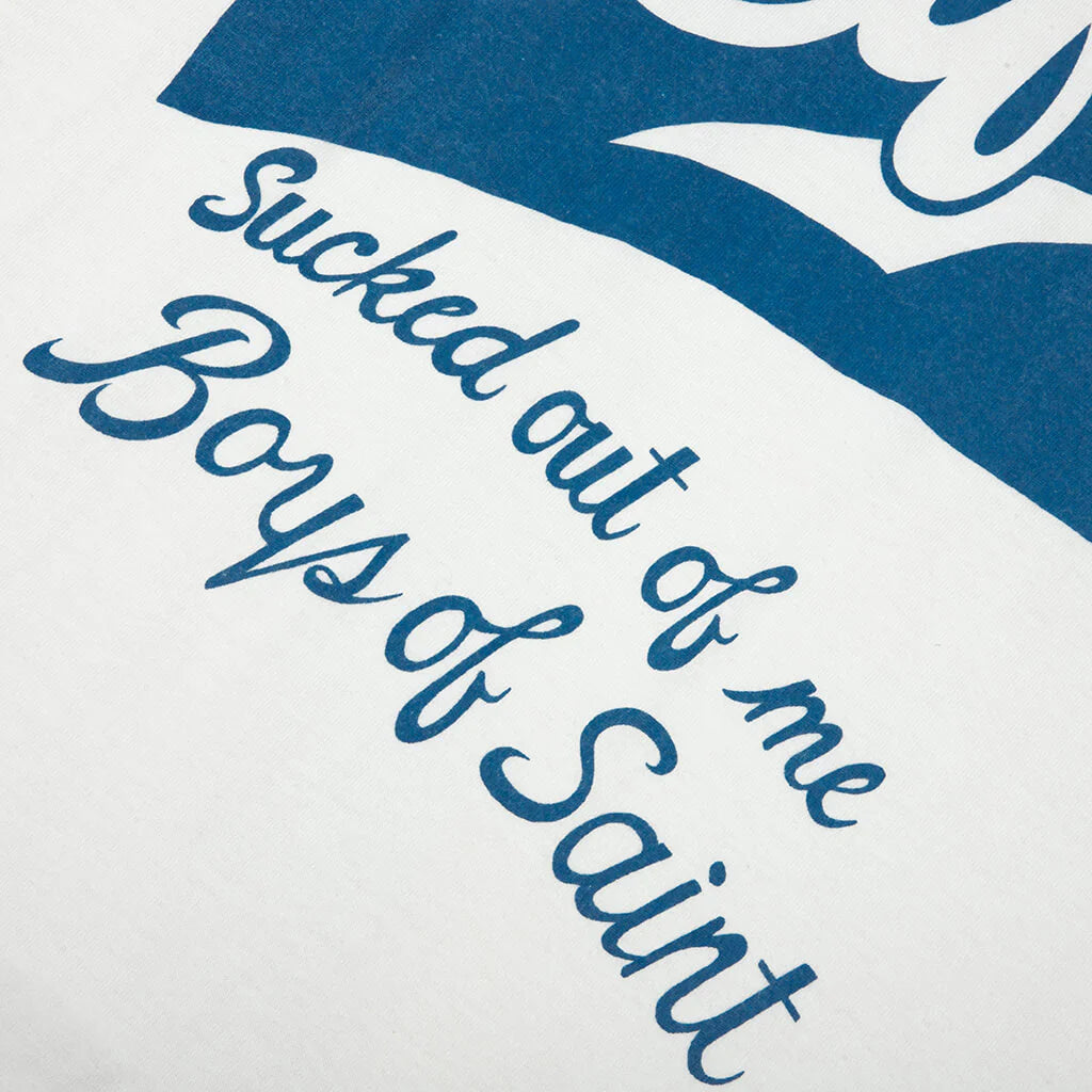 Saint M6 x BOS Ringer S S T Shirt White