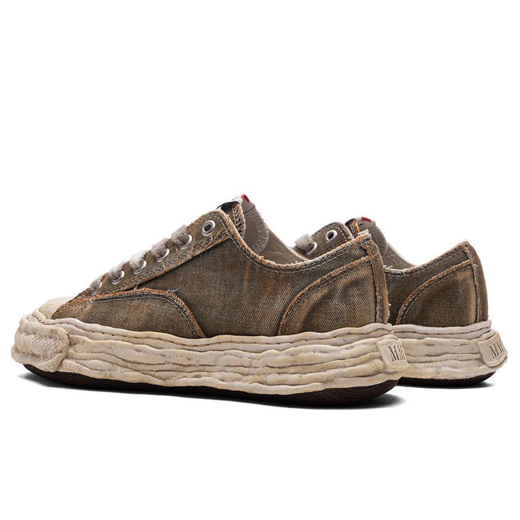 Peterson 23 Washed Denim Low OG Sole Green