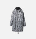 Alexander Wang Collection Parka Jacket White Black