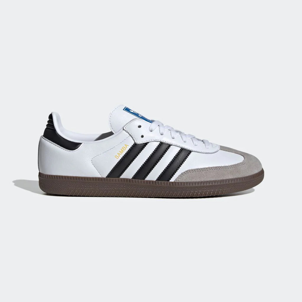 ADIDAS SAMBA OG CLOUD WHITE CORE AND BLACK GUM