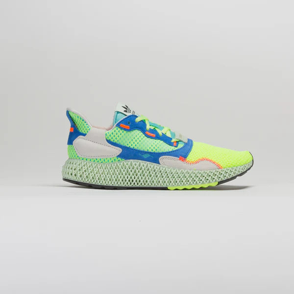 ZX 4000 4D Mens Running Shoe Green Blue