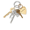 Keys Keyring Gold Silver
