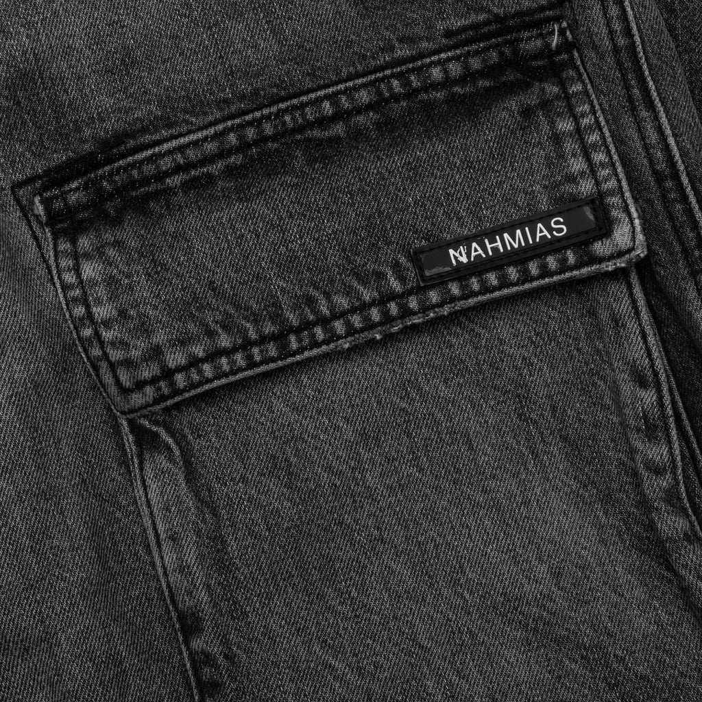Denim Logo Cargo Pants Brown Wash