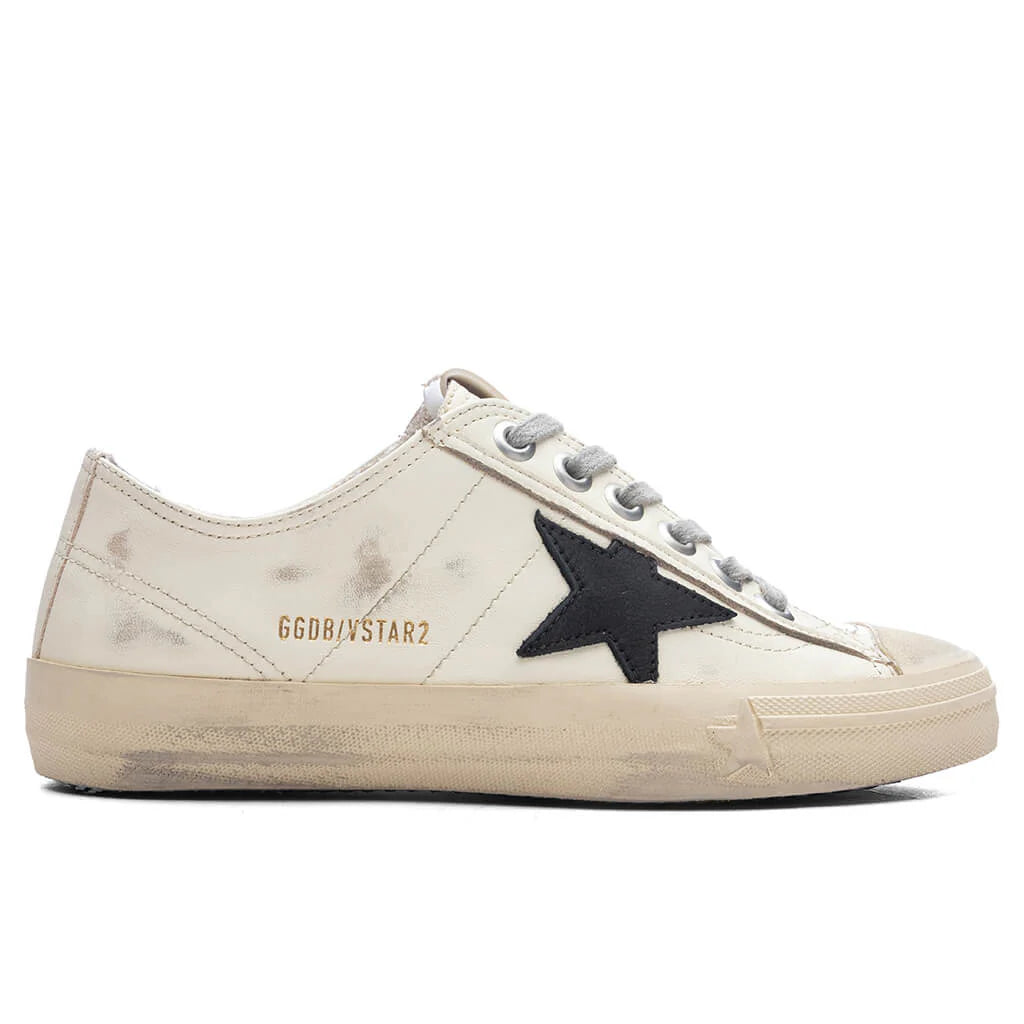 Womens V Star 2 Sneaker Dirty White Black