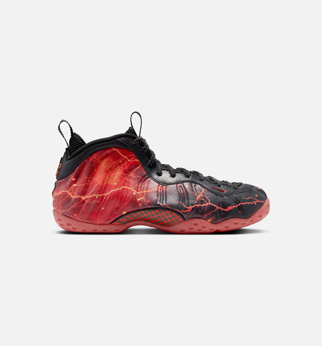 Air Foamposite One x Stranger Things Vecna Mens Lifestyle Shoe Black Bright Crimson Off Noir