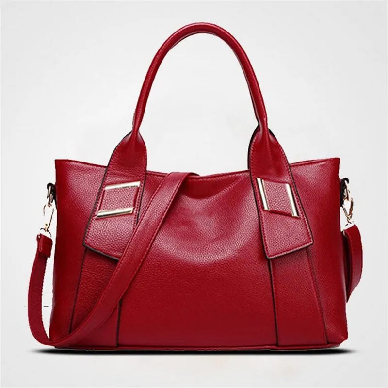 Bolsa de Mão de Couro Positano