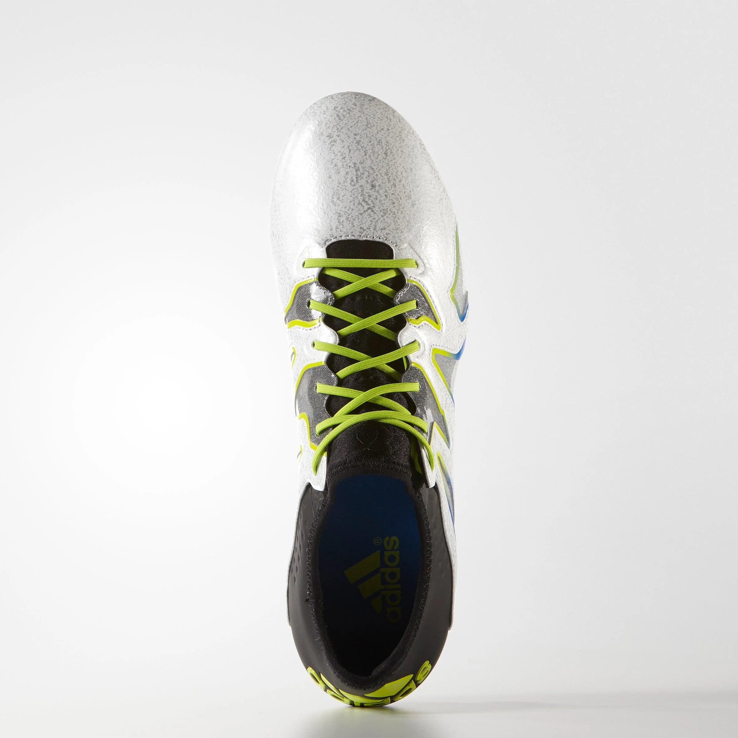adidas X 15 SL FG AG Multi Groud Soccer Cleats White Black Shock Blue