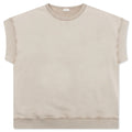 Sleeveless Sweater Beige