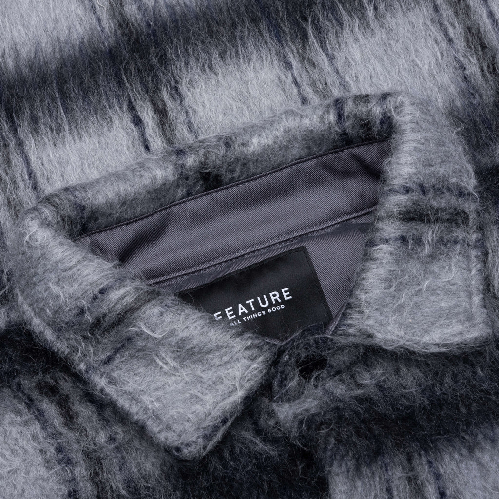 Mohair Flannel Black
