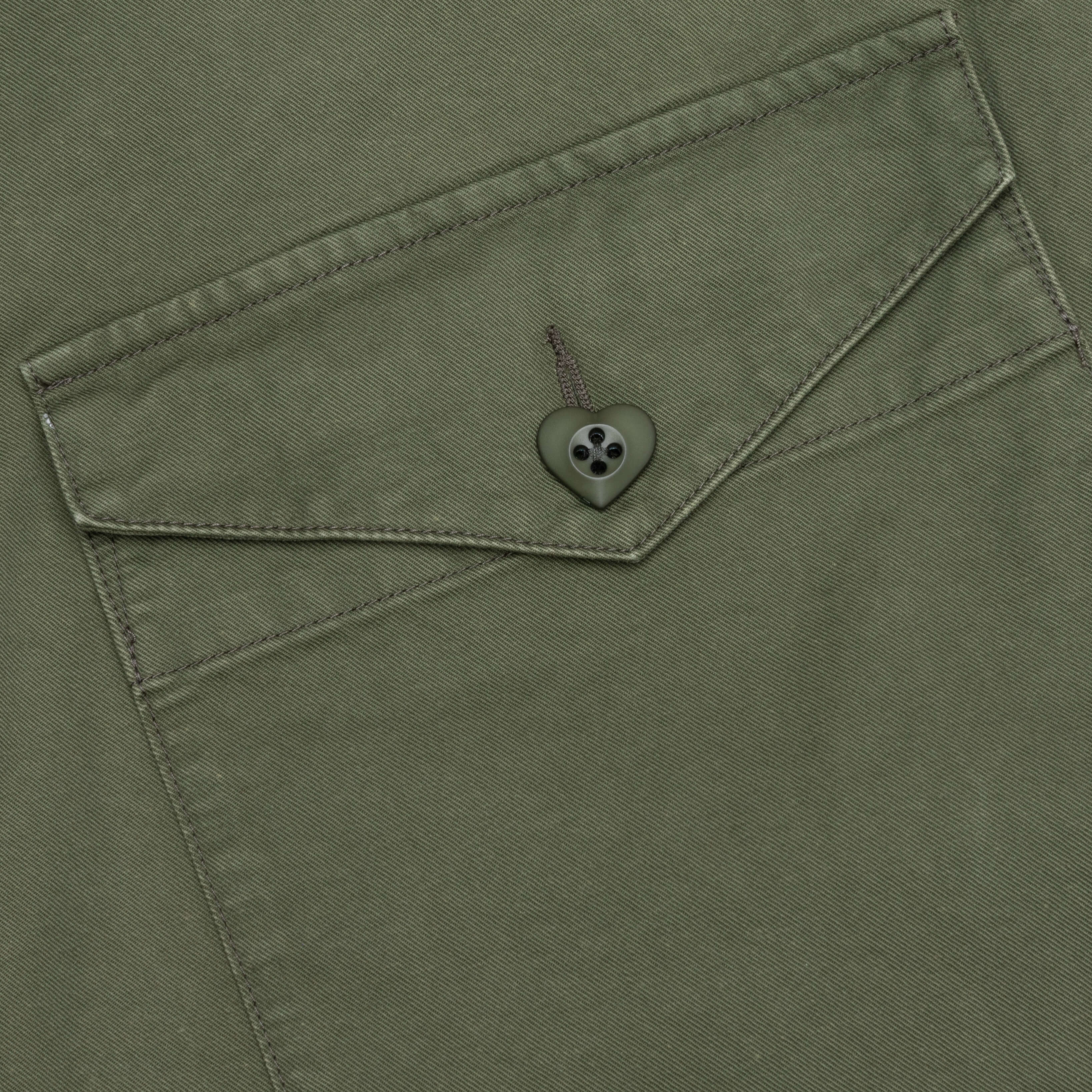Straight Cargo Pants Olive Drab