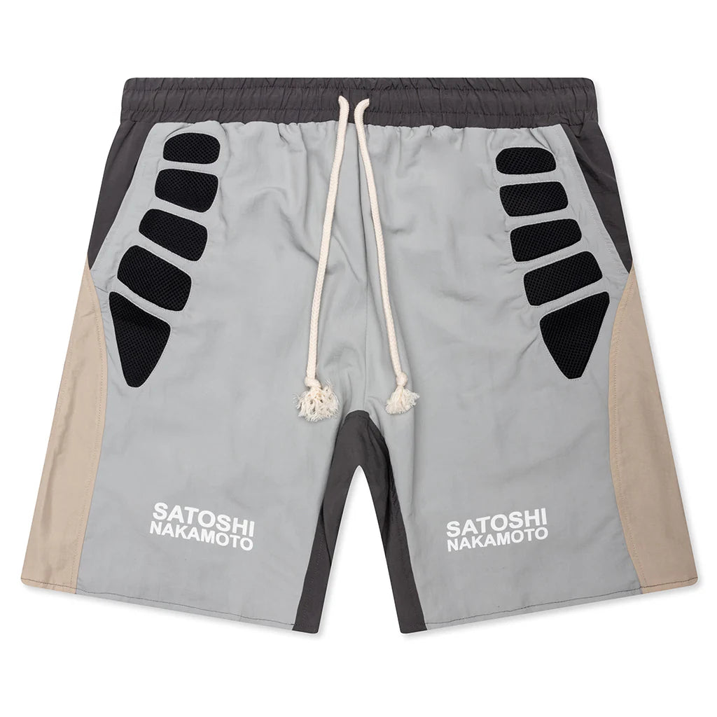Tech Shorts Grey Cream