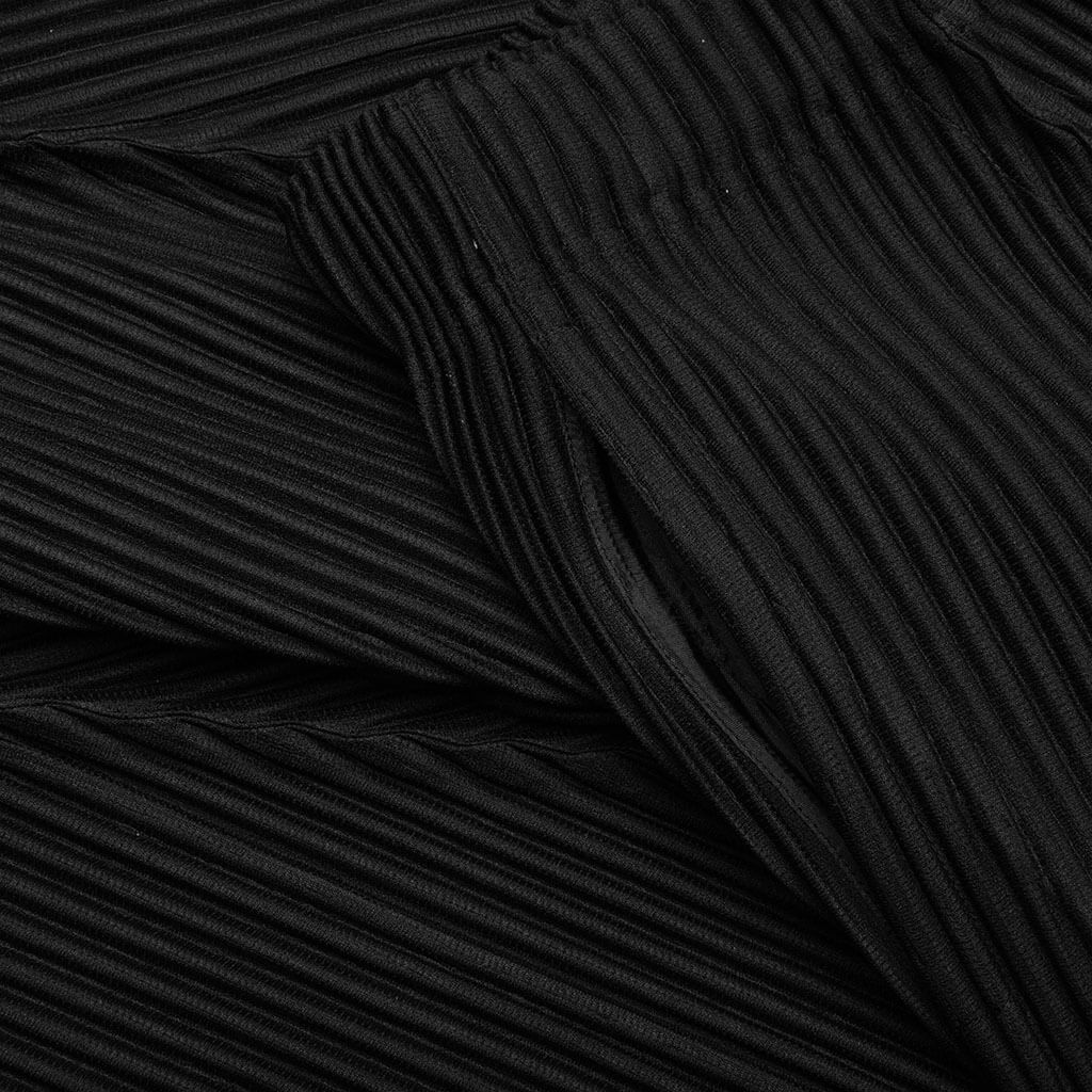 Pleats Bottoms Black