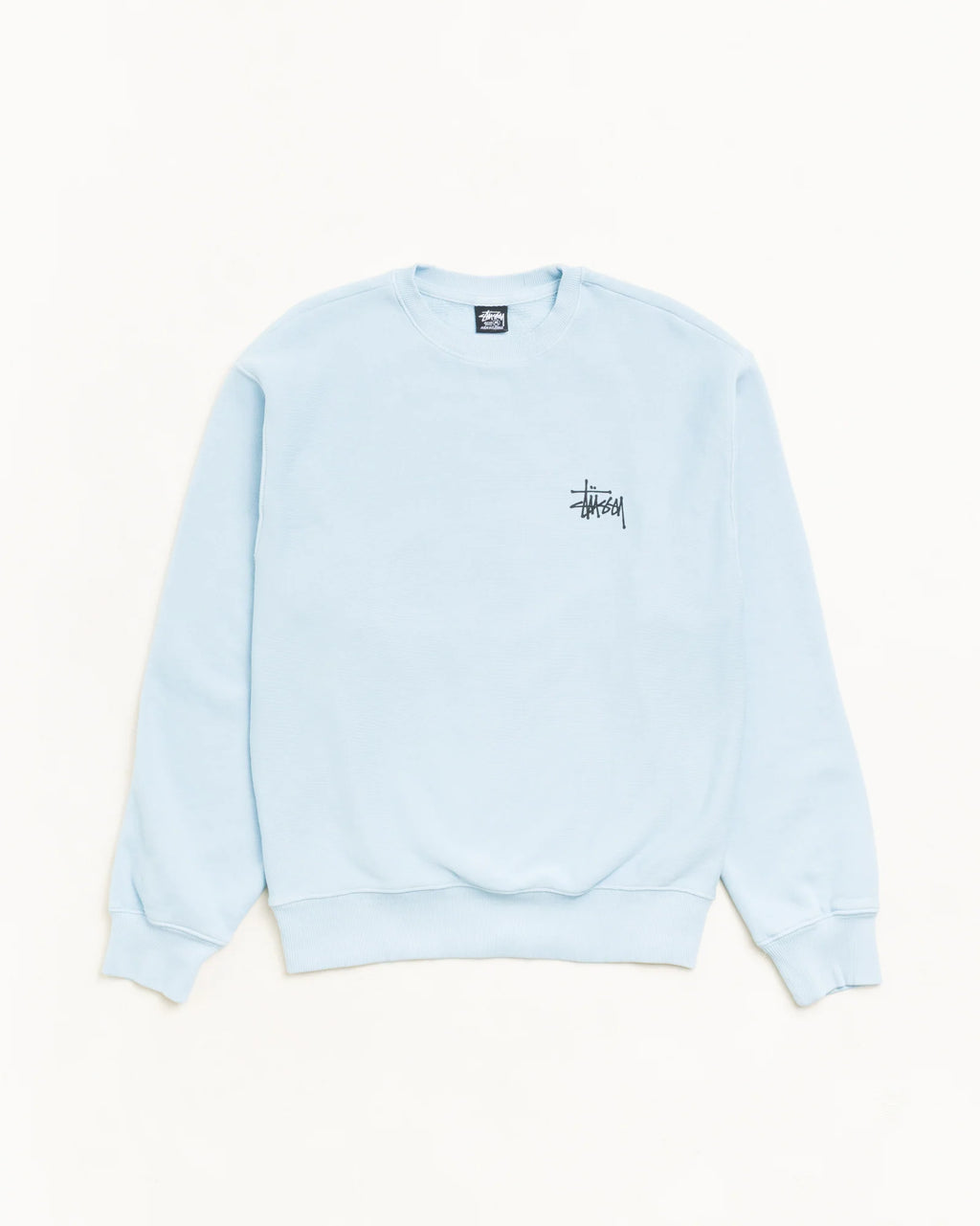 BASIC STÜSSY CREW GARMENT DYED