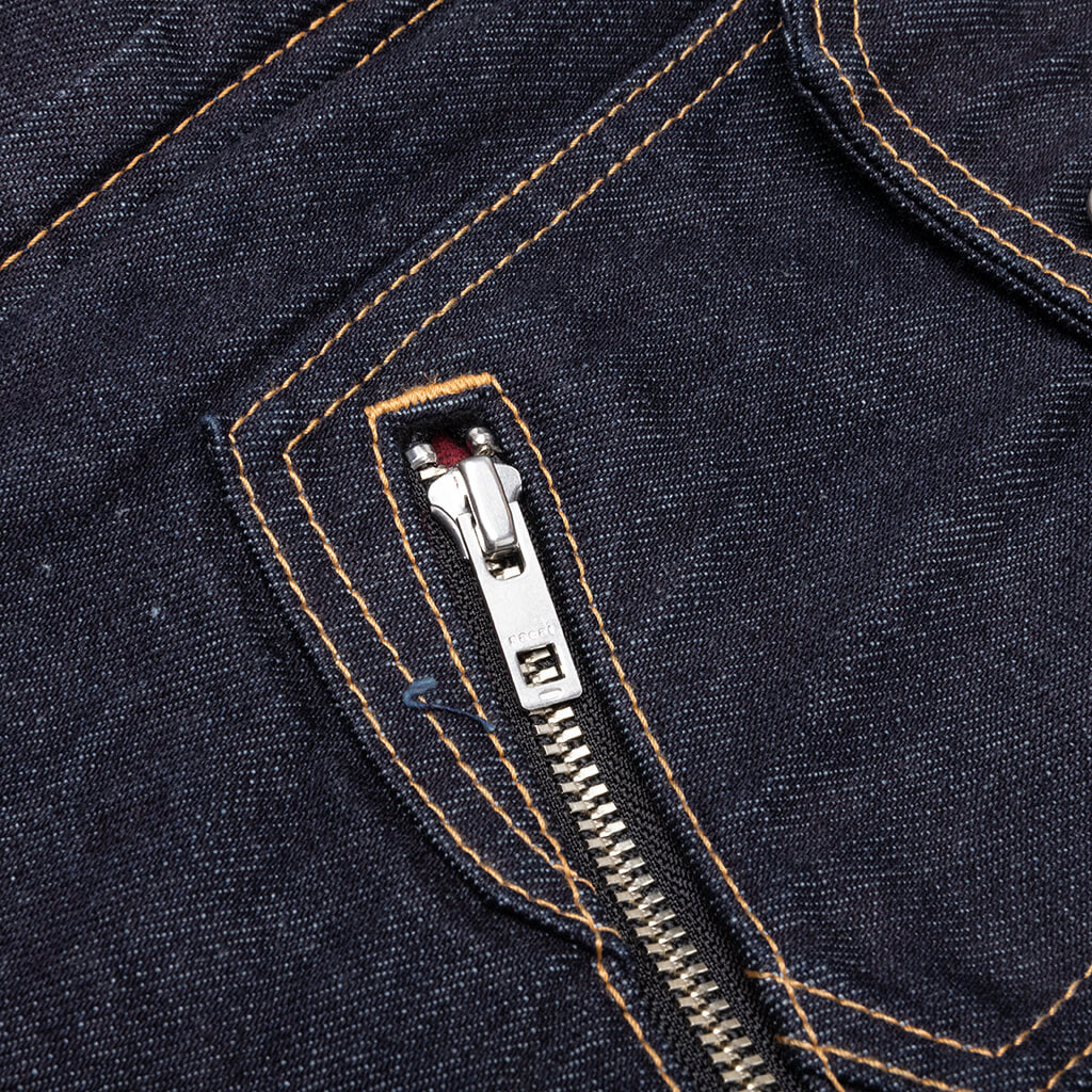 Denim Blouson Indigo