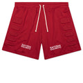 Mesh Moto Short Red