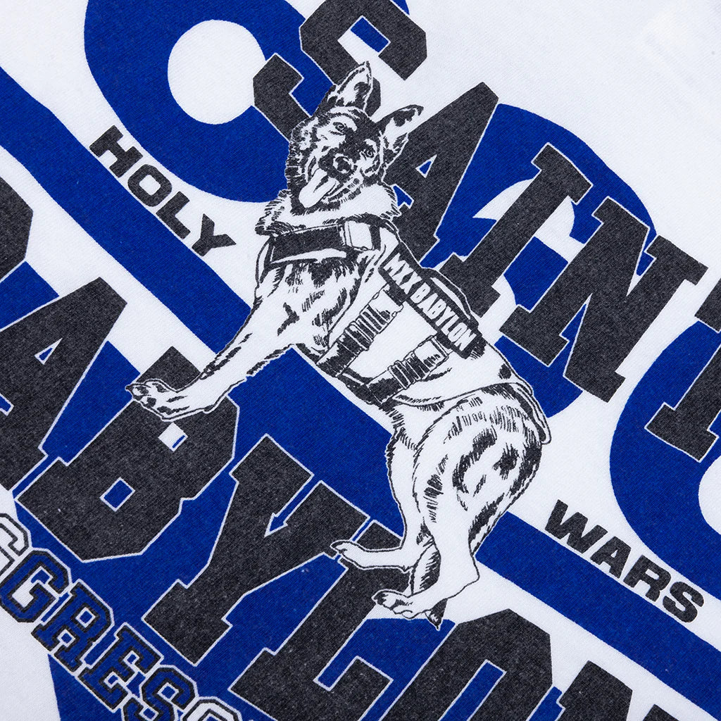 Saint M6 x Babylon Triple 6x Dog S S Tee White