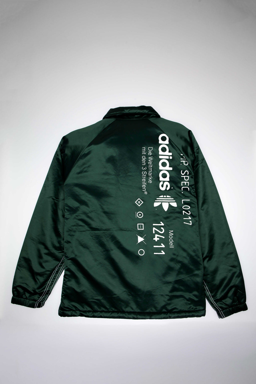 Alexander Wang X adidas Collection AW Coach Mens Jacket Green Black