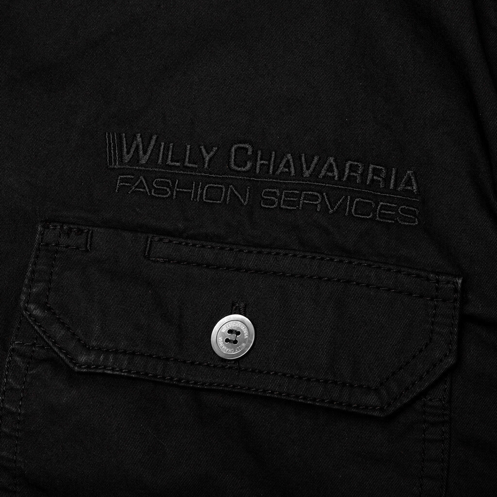 Corcoran S S Work Shirt Black