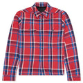 Cropped Outershirt Red Plaid
