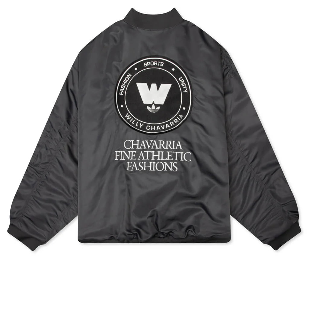 adidas Originals x Willy Chavarria Bomber Jacket Grey Six