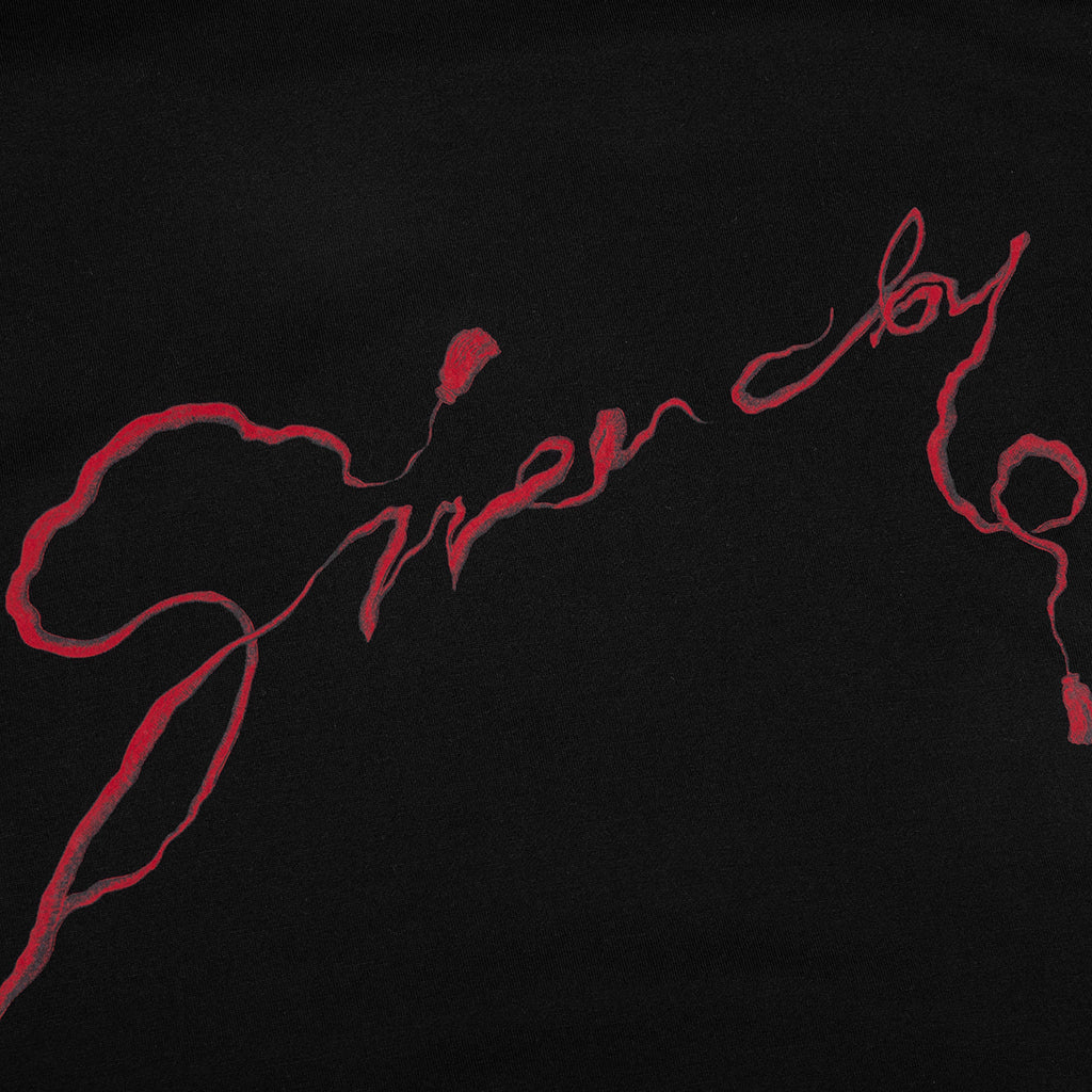 Chandelier and Snake Print T Shirt Black