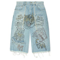 Jumbo Senior Denim Short Blue