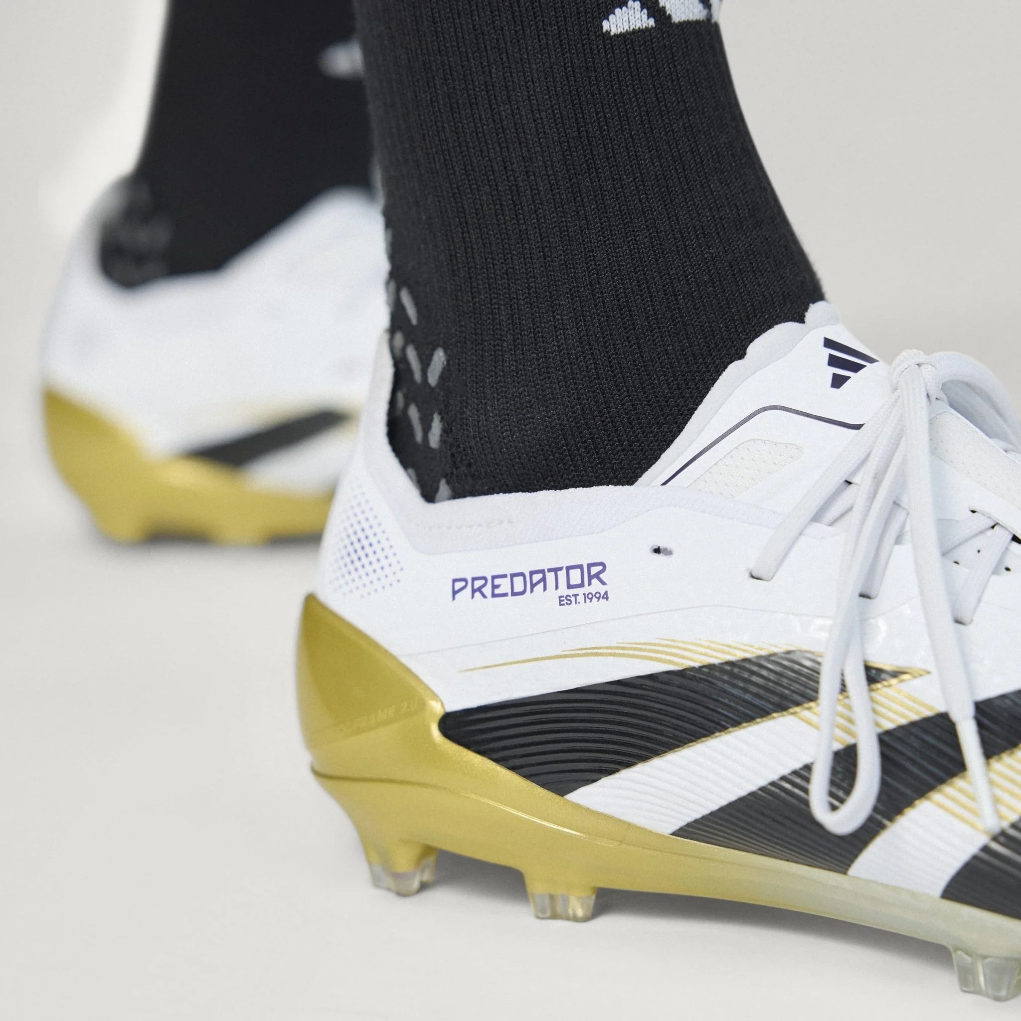 adidas Predator Elite Firm Ground Boots White Black