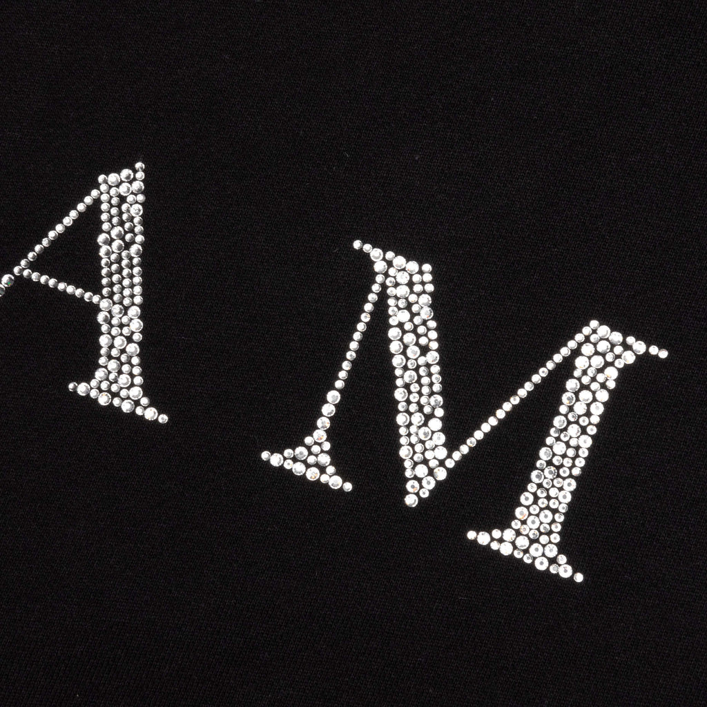 Crystal Embellished MA Hoodie Black