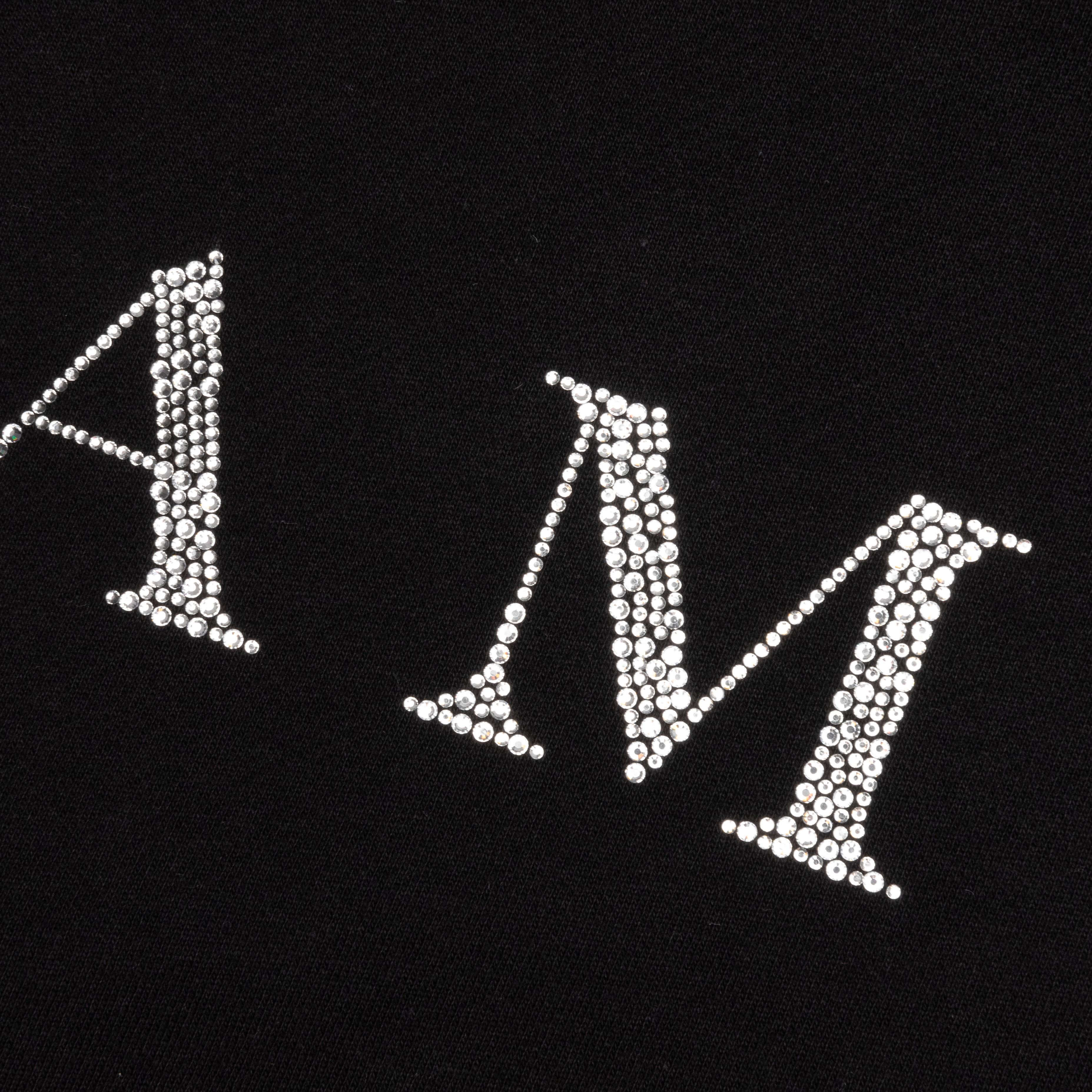 Crystal Embellished MA Hoodie Black