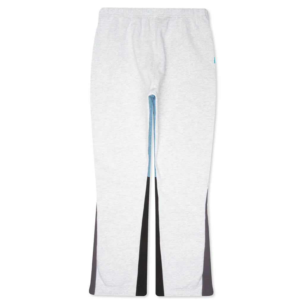 Dépt Logo Painted Sweatpant Flares Light Heather Grey Navy Black