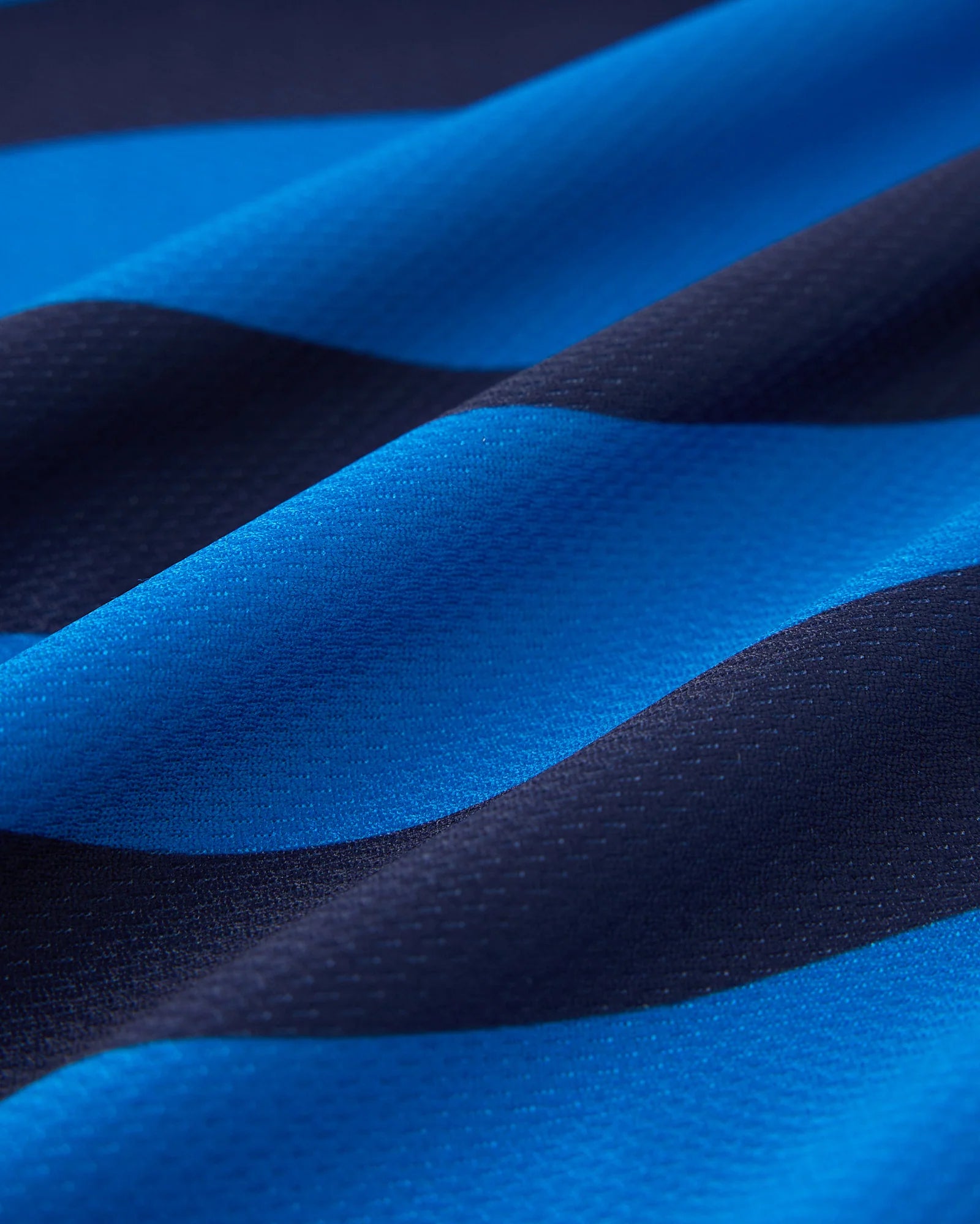 Stripe Soccer Jersey Vibrant Blue
