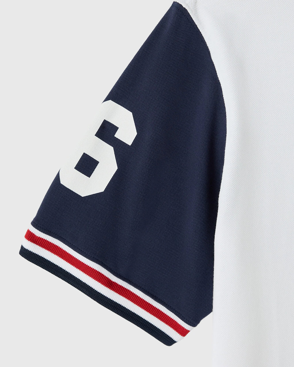 Quarter Zip Short Sleeve Polo White