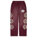Barriers Cowrie Shell Sweatpant Maroon